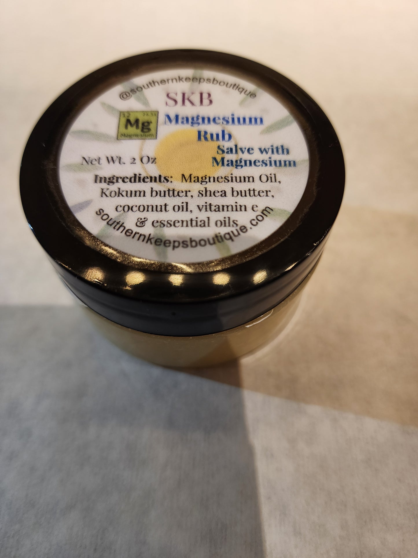 Magnesium Rub