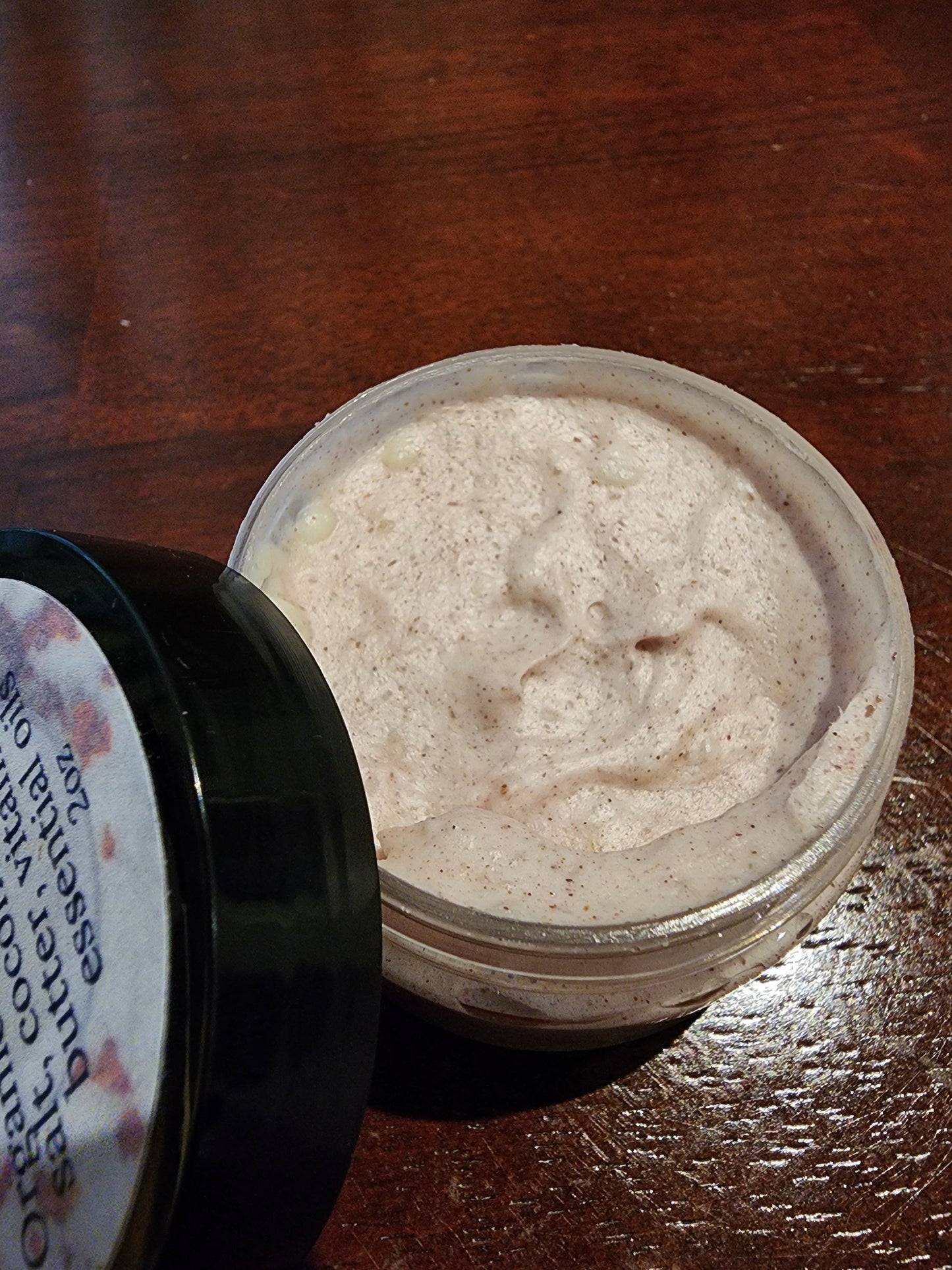 Hand & Body Butter Scrub- Crushed Roses 2 oz